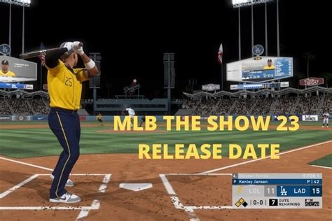 mlb the show 23 release date ps5